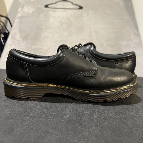 Dr Martens Shoes Mens Size 10 Black Leather Made In England Casual Oxfords main image 4